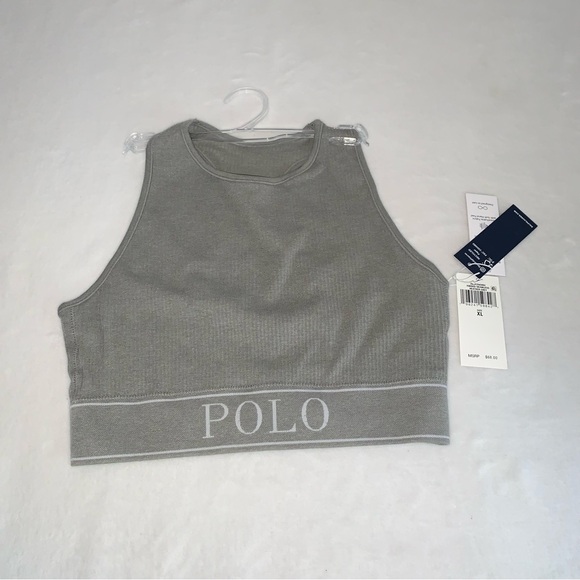 Polo Ralph Lauren Other - Polo‎ Ralph Lauren gray sports bra size XL new with tags